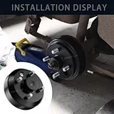 ezgo golf cart brake drum